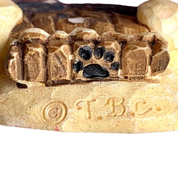 Boyds Bears & Friends “The Folkwear Collection” Snowman Birdhouse Brooch Pin - Picture 5 of 7